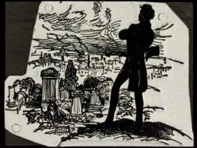 Rastignac au cimetière du Père Lachaise